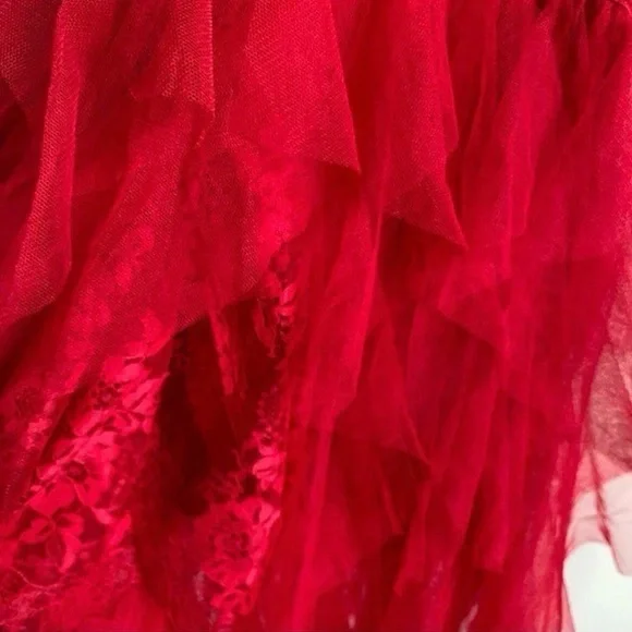 For Love And Lemons Scarlet High Low Dress - Picture 9 of 12